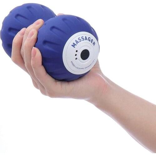 Electric Vibrating Peanut Ball Muscle Relaxing Home Gym Fitness Yoga Rechargeable portable Massager