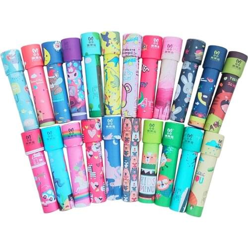 Interactive Logical Rotating Kaleidoscope Magic Classic Educational Toys for Kids Imaginative Cartoon Children