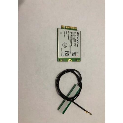 JINYUSHI for Fibocom L831-EAU+2PCS NGFF antennas LTE 4G wireless module for THINKPAD T470 T570 X270 L470 L570 P51S BRAND NEW