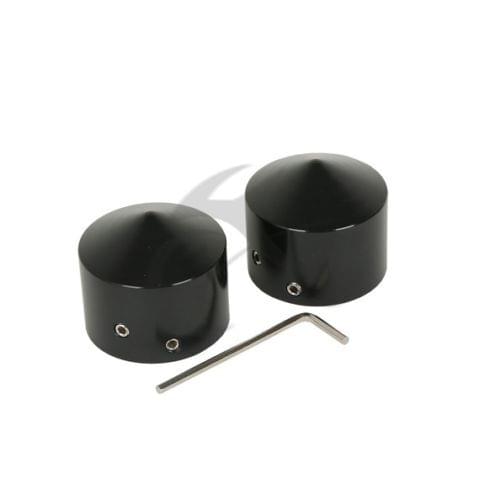 Front Axle Nut Cover Bolt For Universal Harley Dyna Touring Softail Glide FL New