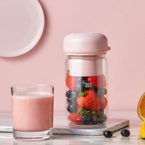 AICHEN mini Blenders Small Portable Juicer Fruit Cup Portable Food Processor Electric Kitchen Mixer Quick Juicing