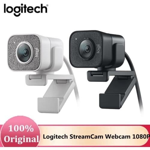 Original Logitech StreamCam Webcam Full HD 1080P 60fps Streaming Web Camera Buillt In Microphone Computer Desktop Home