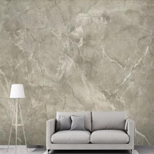Custom 3D mural wallpaper simple atmosphere senior gray marble background wall decoration painting