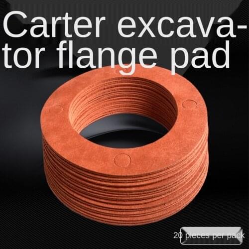 Excavator Flange Gasket Excavator Governor Side Cover Gasket Oil Pump Repair Gasket