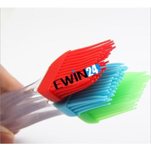 Silicone Brush Basting Baking BBQ Grilling Cook Bread Butter Spreader free shipping 10pcs/lot