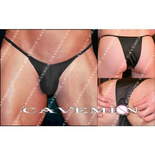 Anal ring type The male half hip pants * 2865 *sexy men lingerie T-Back Thong G-String T pants Brief Underwear free shipping