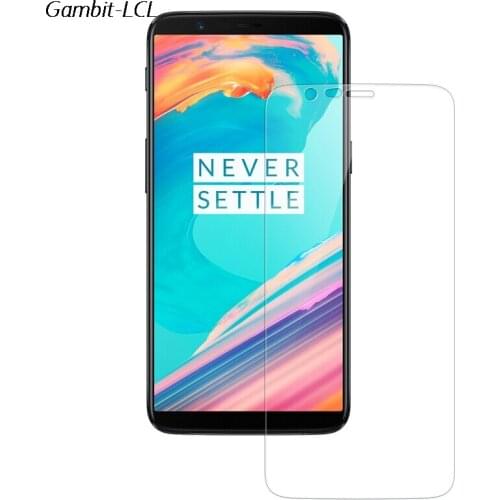 Tempered Glass for OnePlus 5T Screen Protector 9H on OnePlus5T A5010 6.01" Glass Film Protective Phone cover