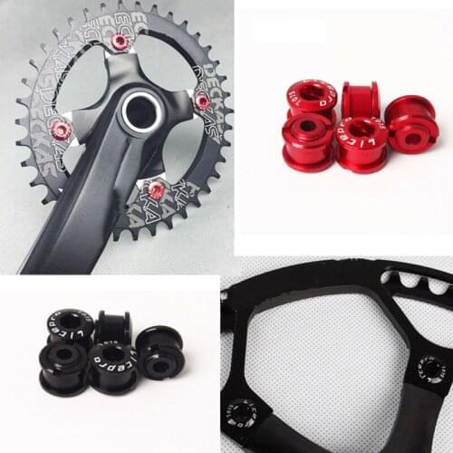 5pcs/lot Bike Chainring Bolts Single/Double/Triple Speed Disc Chainwheel Screws Fit For Bicycle Crank and Chain Ring Accessories