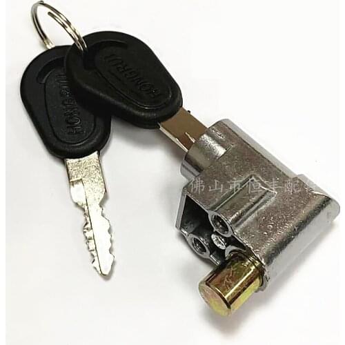 50Pcs Switch Battery Safety Pack Box Lock + 2 key For Motorcycle Electric Bike Scooter E-bike