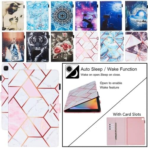 Covers for Samsung Galaxy Tab S6 Lite A7 2020 Case SM T500 T505 10.4 '' Flip Funda For Tab A A6 7.0 8.0 10.1 2019 T515 S5E 10.5"