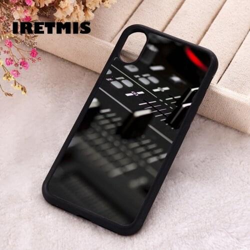 Iretmis 5 5S SE 2020 phone cover cases for iphone 6 6S 7 8 Plus X Xs Max XR 11 12 Mini Pro Soft Silicone TPU DJ Mixer