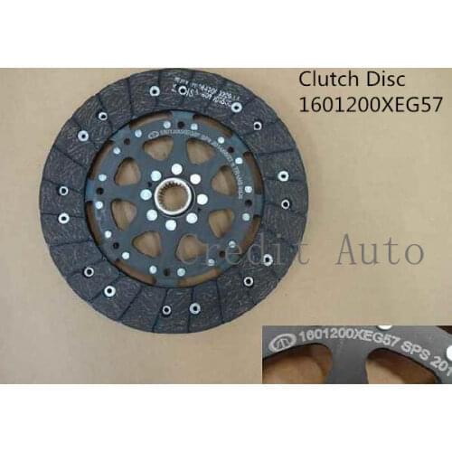 Auto Parts 1601200XEG57 Clutch Assembly Disc Pressure Plate Clutch Disc Assembly for HAVAL H2 4G15B 240mm