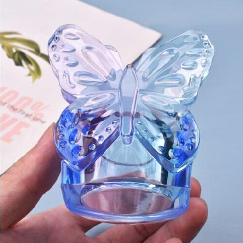 DIY Butterfly Storage Box Silicone Mould Crafts Decorations Container Making Tool Crystal Epoxy Resin Mold dropshipping