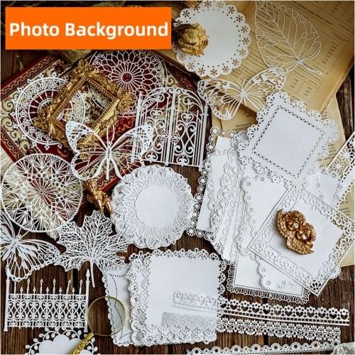 Photo Background Paper Lace Hollow Butterfly Photo Studio Photography Background Decoration Props Still Life Basic Photo INS New