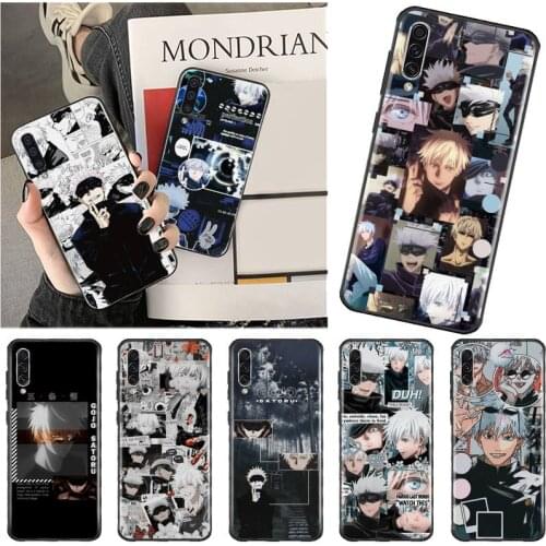 Gojo Satoru jujutsu kaisen anime poster Phone Case for samsung galaxy a 51 52 71 50 12 72 21s 70 40 20e 31 30s 32 5G soft funda