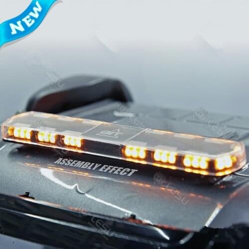 Tamiya Model Truck Decoration Parts Body Roof LED Warning Light For 1/14 Scale RC Tractor Fire Truck Engineering Models Upgrade Accessories