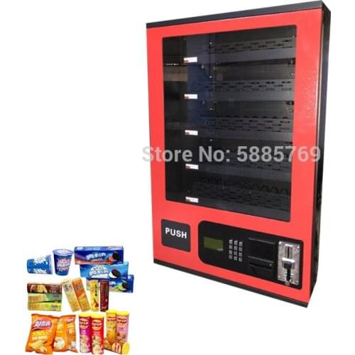Coin operated table top small food vending machine snack drink vending machine malaysia