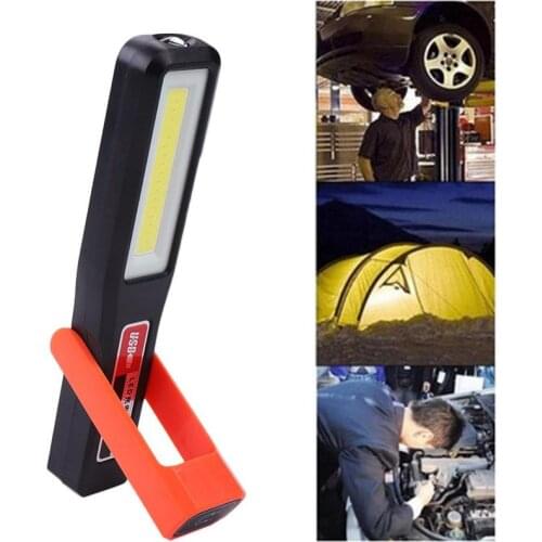 Working Inspection Light Led Torch Usb Charging Lantern Swivel Hook Magnetic Flashlight for Camping Car Repair Maintenance Tools
