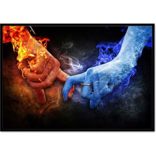 DIY 5D diamond painting round diamond pull hook couple embroidery mosaic figure home decoration pattern handmade