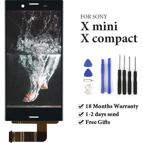 1pc 5" Phone Replacement LCD For Sony Xperia X Compact F5321 & X mini Screen Display Digitize Assembly Compatible No Dead Pixel