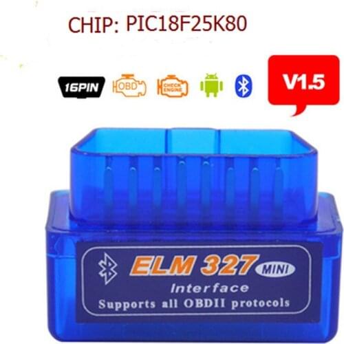 Super Mini ELM327 Bluetooth V1.5 Hardware with PIC18F25K80 chip