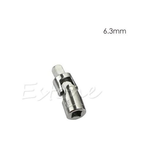Universal Joint Set 1/4" 6.3mm Angle Extension Bar Socket Adapter #U225