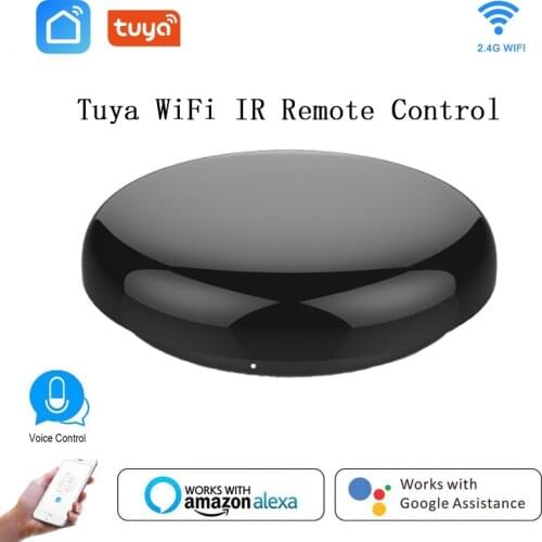 Tuya Universal WiFi IR Remote Controller, Smartlife APP Remote Control Smart Home Automation Work for Google Home,Alexa