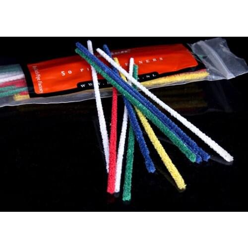 A pack (50) hot sale cleaning tool Multiple colors new pipe pipe cleaner smoking / cotton dense