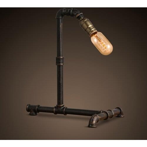 Water pipes loft lamp Edison industrial retro personality lamp Cafe creative decorative lamp SG15