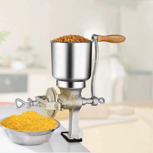 1000g Manual Grains Spices Hebals Cereals Dry Food Grinder Mill Grinding Machine Home Kitchen Medicine Flour Powder Crusher
