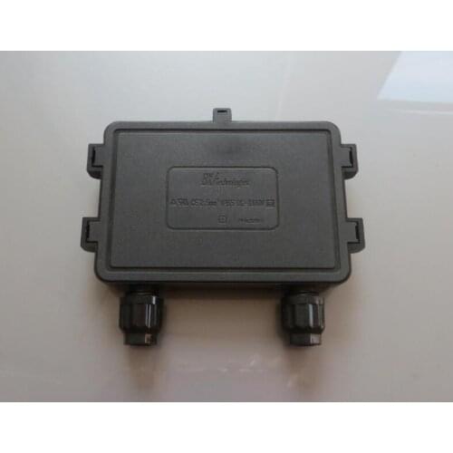 2021 140W - 200W Solar Junction Box waterproof IP65 for Solar Panel connect PV junction box solar cable connection with diode