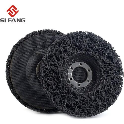 2Pcs 115mm Poly Strip Abrasive Disc Wheel for Angle Grinder Remove Paint Rust