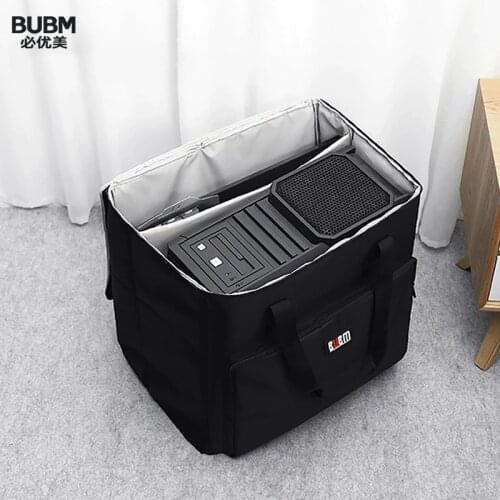 BUBM Desktop Gaming Computer PC Carrying Case Travel Storage Carrying Bag,Computer Main Processor Case and Monitor