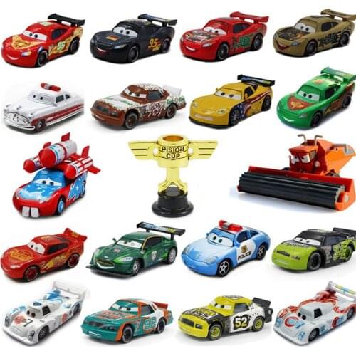 Disney pixar Cars 3 toys Lightning McQueen Matt Jackson Storm Ramirez 1:55 Alloy Pixar Car Metal Die Casting Car Kid Toy Gift