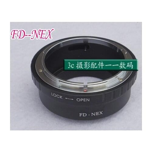 FD-NEX For Canon FD Old Lens to E-mount Camera Lens Adapter for Sony NEX-7 6 5R 5T A5000 A5100 A6000 A6300 A6500 A7 A7II A7R A9