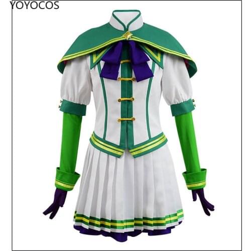 YOYOCOS Uma Musume:Pretty Derby Cosplay Costume Silence Suzuka Tokai Teio Special Week Cosplay Horse Girl Special Week Halloween