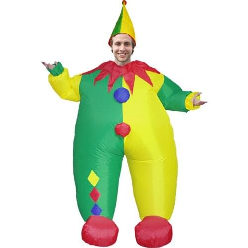 Blow Up Clothes Fancy Dress Clown Inflatable Costume Halloween Christmas Performance Party Show Clothing Cosplay Costumes