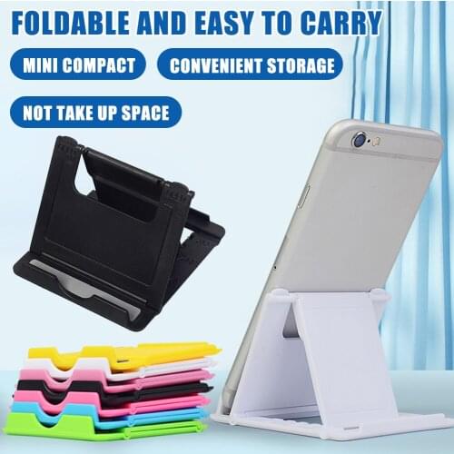 Desk Cell Phone Stand Holder Portable Universal Desk Stand for All Mobile Smart Phone Tablet Display GK99