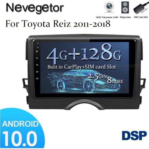 Navigation system For Mark X/Reiz 2010 11 12 13 14 android 10.0 Car GPS multimedia Radio Navi player