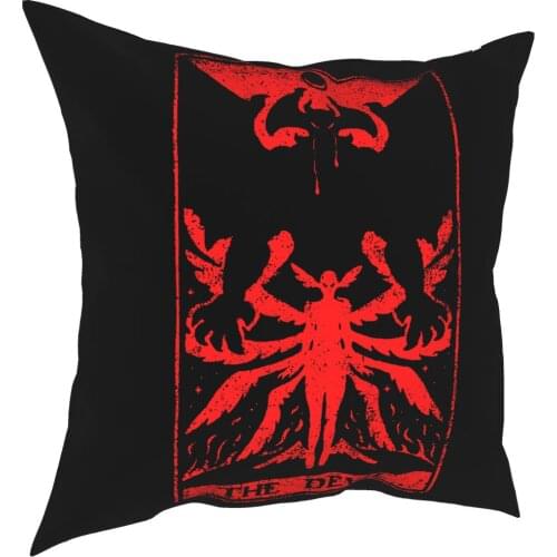 Devil Tarot Crybaby Pillow Cover Decoration Devilman Akira Devil Ryo Anime Horror Manga Cushions Throw Pillow for Living Room