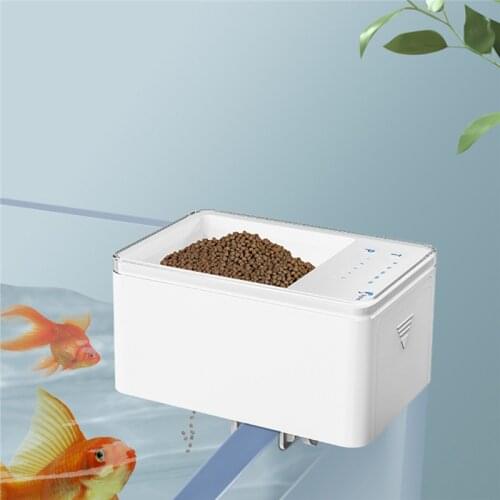 NEW MINI Aquarium AUTO Fish feeder M1 70ML electron timer fish tank Pet Food dispenser Automatic feeder