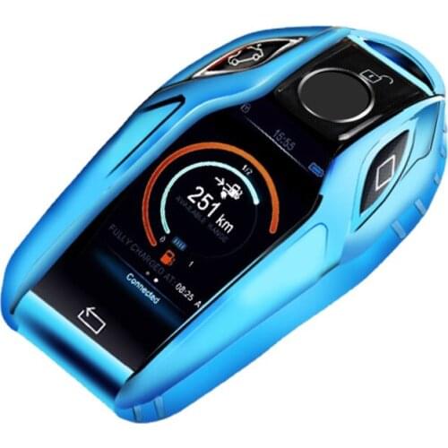 Suitable for BMW new 5 series 7 series 6 series GT key X3X5730740li protective cover shell buckle LCD smart key shell