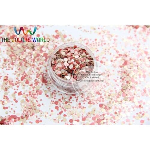 RMY-158 Mix Colors round dot shape for Nail Art and DIY supplies