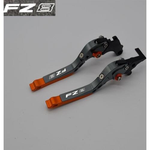 Yang hua CNC Folding&Extending Brake Clutch Levers For Yamaha FZ8 FZ 8 2011 2012 2013 2014 2015