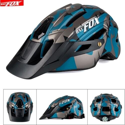 FOXBAT Women Men Lightweight 370g Helmet Breathable In-mold All-terrain Bicycle Professional Cycling Safety MTB Bike Helmet