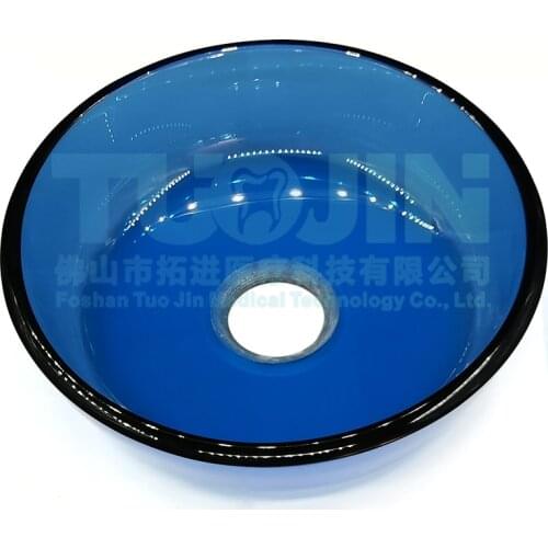 Dental Chair Glass Spittoon Round Dentist Spittoon Use For Dentist Chair Equipment