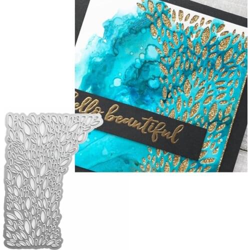Thumbnail Leaves Pattern Metal Cutting Dies Stencils Thumbnail Leaves Die Cut For Card Making DIY New 2019 Embossed Crafts Cards