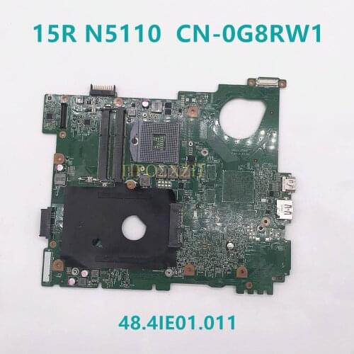 For Dell 15R N5110 Laptop Motherboard CN-0G8RW1 0G8RW1 G8RW1 HM67 GMA HD3000 100%full Working well