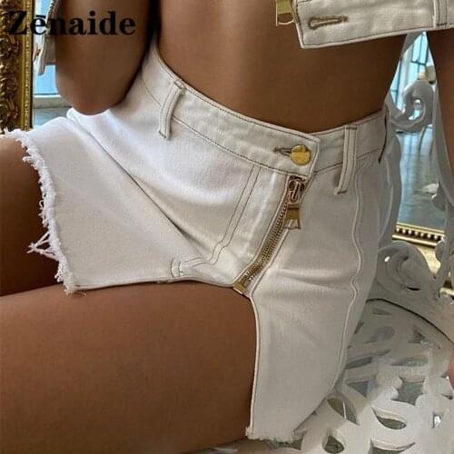 ZENAIDE Denim Skirts For Women