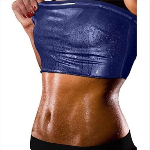 Women Sauna Vest Ultra Sweat Shapers Shirt Vest Dropshipping Man Black Waist Trainer Mens Body Shaper Slimming Shapewear Female